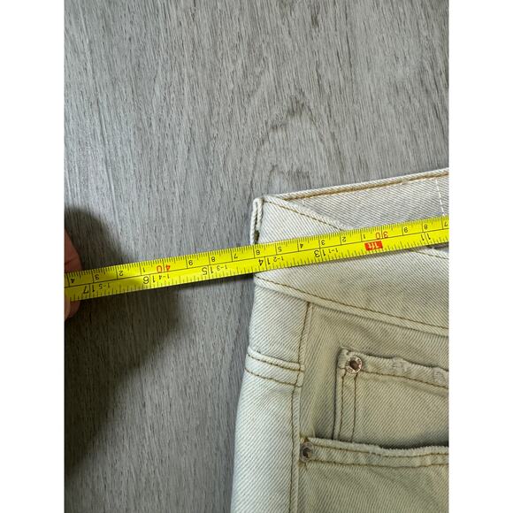 Urban Outfitters BGD Cowboy Jeans in Cream Size 28 - Picture 8 of 10